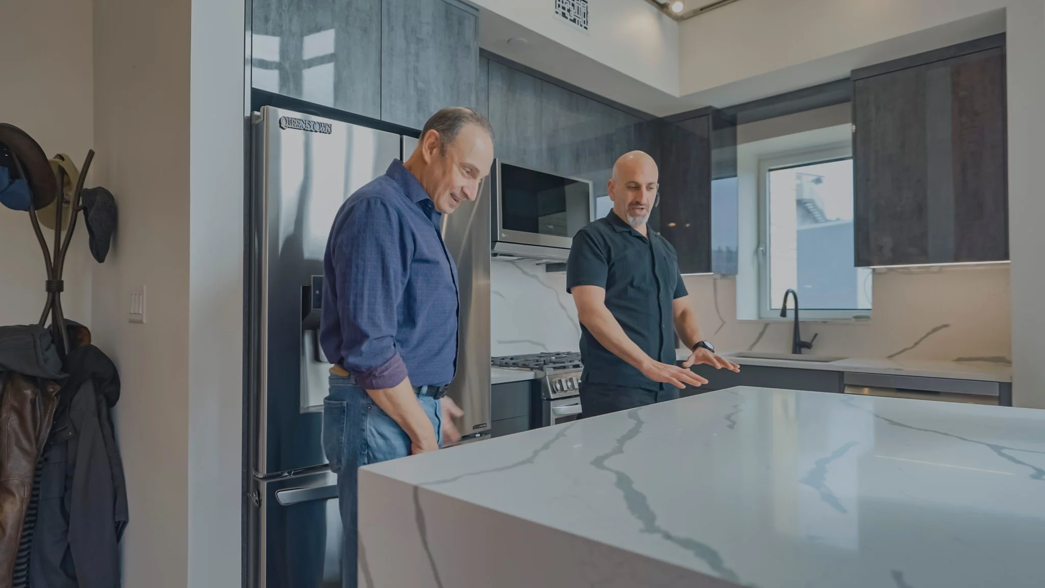 This Brooklyn apartment renovation focused on modernizing and refreshing the lower-level living space while addressing structural and finish repairs. The scope included patch and plaster repairs, painting throughout the lower level, and refinishing damaged hardwood floors | Apartment Remodel – Prospect Heights, 630 Washington Avenue 5D, Brooklyn, NY 11238 | DCON Renovations New York - Brooklyn | Remodeling - Architectural Design - Residential Contractor - Brownstoner Experts