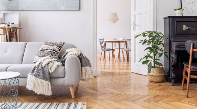 Contemporary living room with wood floor and stunning furniture | Complete Guide to Renovating a Condo or Co-op in NYC | DCON Renovations New York - Brooklyn | Remodeling - Architectural Design - Residential Contractor - Brownstoner Experts